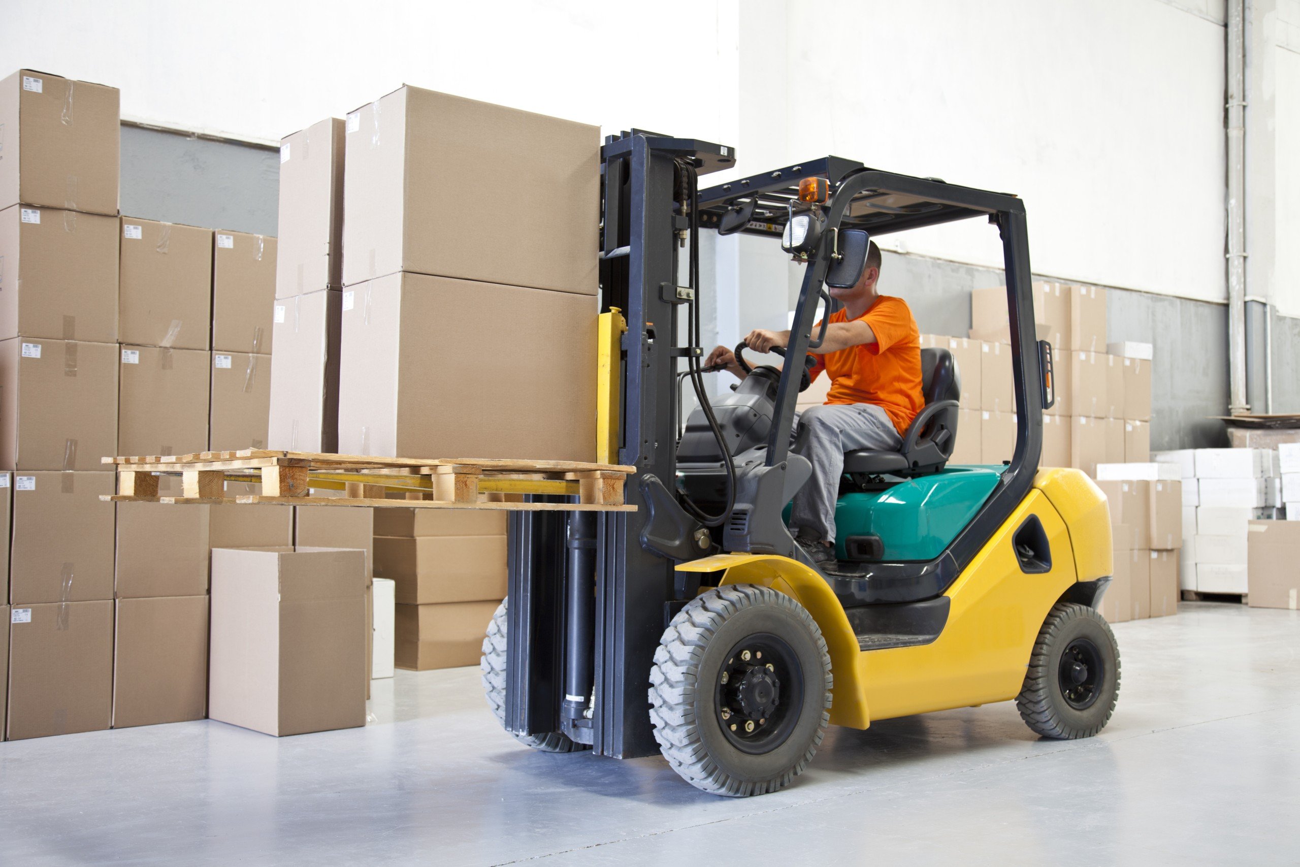 Forklift guide