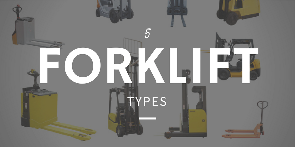 Two types of lift trucks Two types of lift trucks