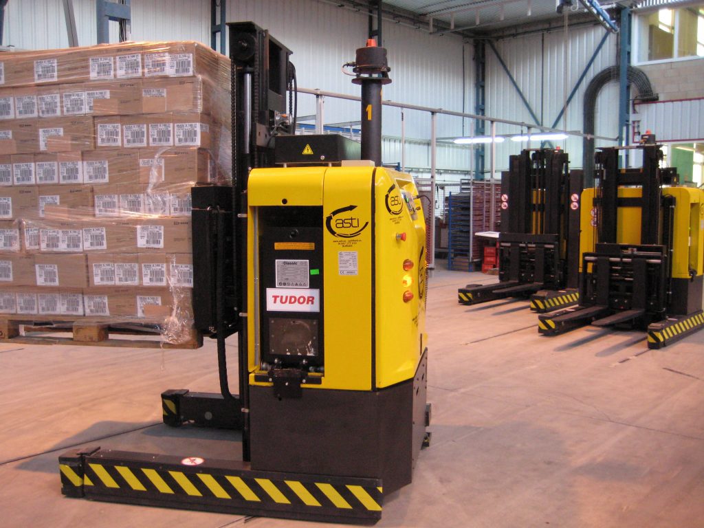 Automatically Guided Forklift - Courtesy of WikiMedia