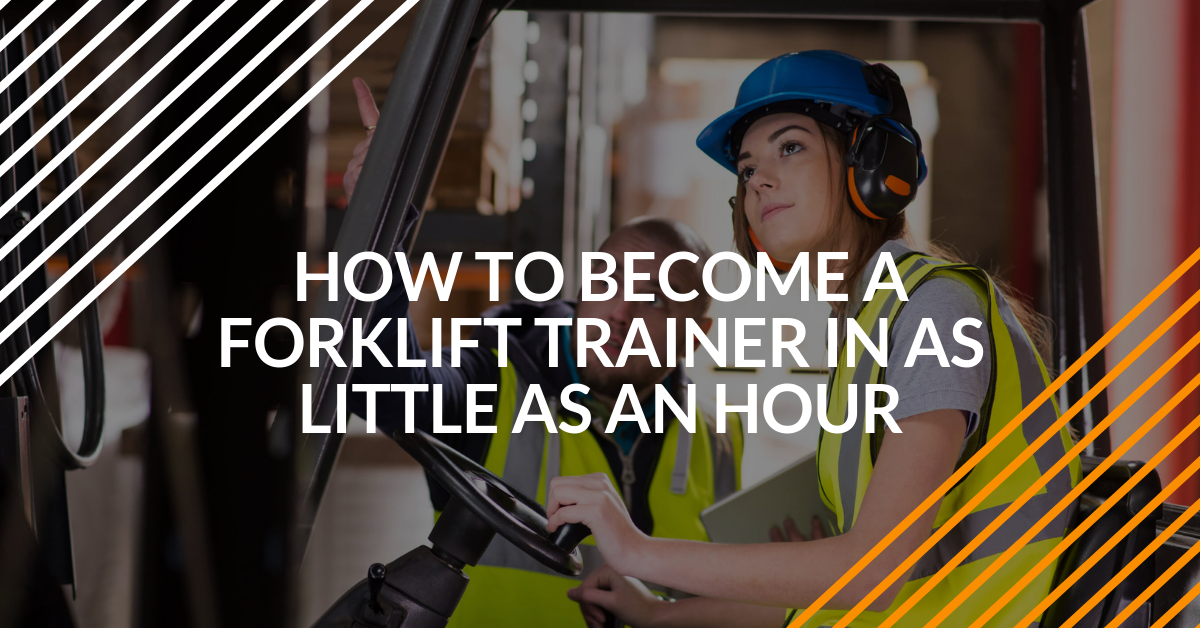 Forklift trainer certification