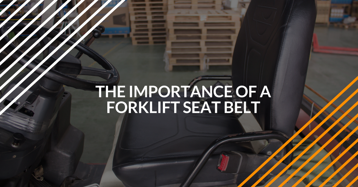 why you should use a forklift seat belt