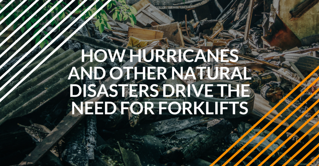 forklifts and hurricane relief