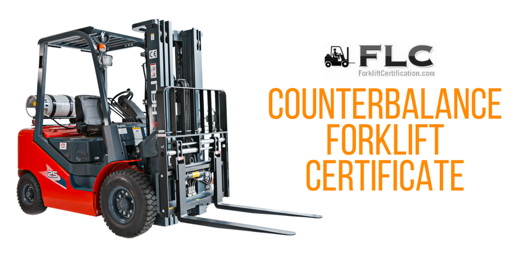 Counterbalance Forklift Operators Certificate Forkliftcertification