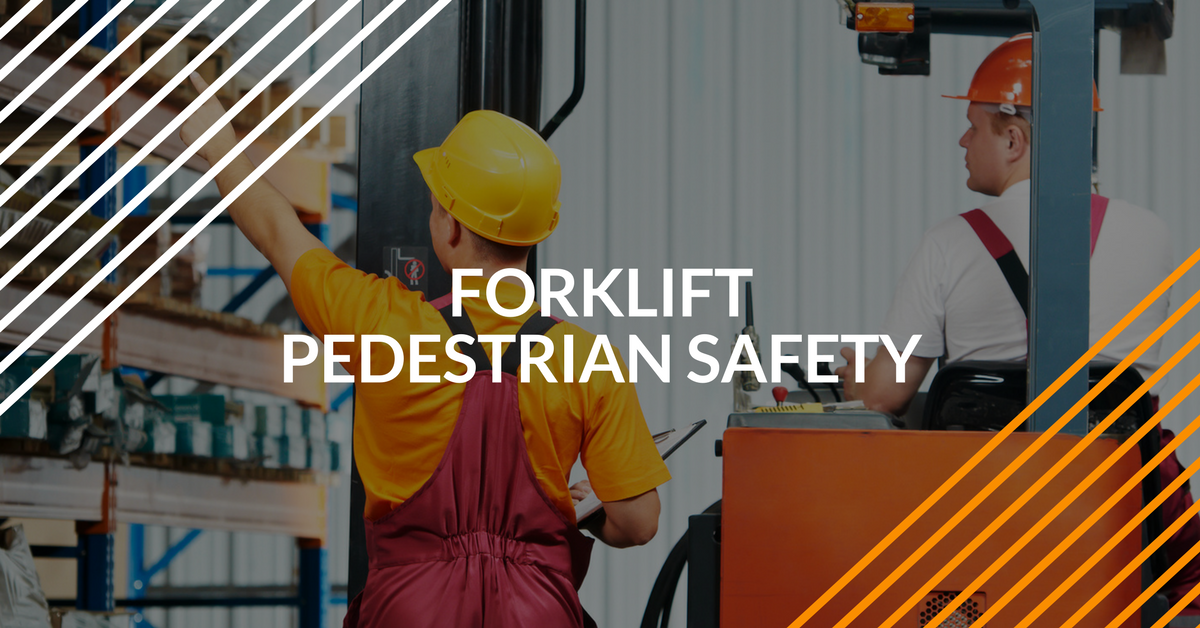 forklift pedestrian safety includes warehouse workers