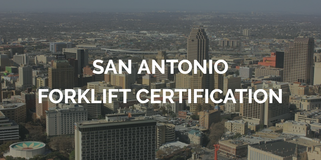 San Antonio Forklift Certification Get Forklift Training In San Antonio