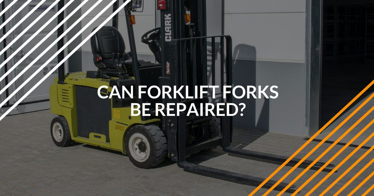 learn how and when to repair forklift forks