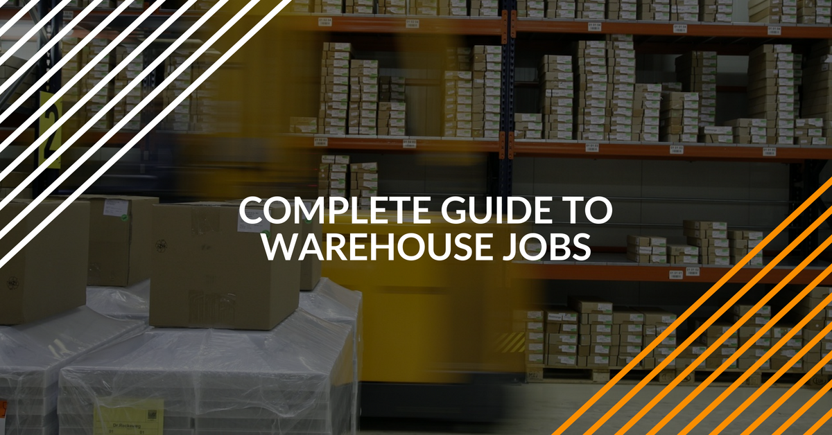 learn about all the different kinds of warehouse jobs