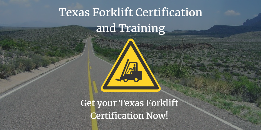 Texas Forklift Certification Easy Affordable Training