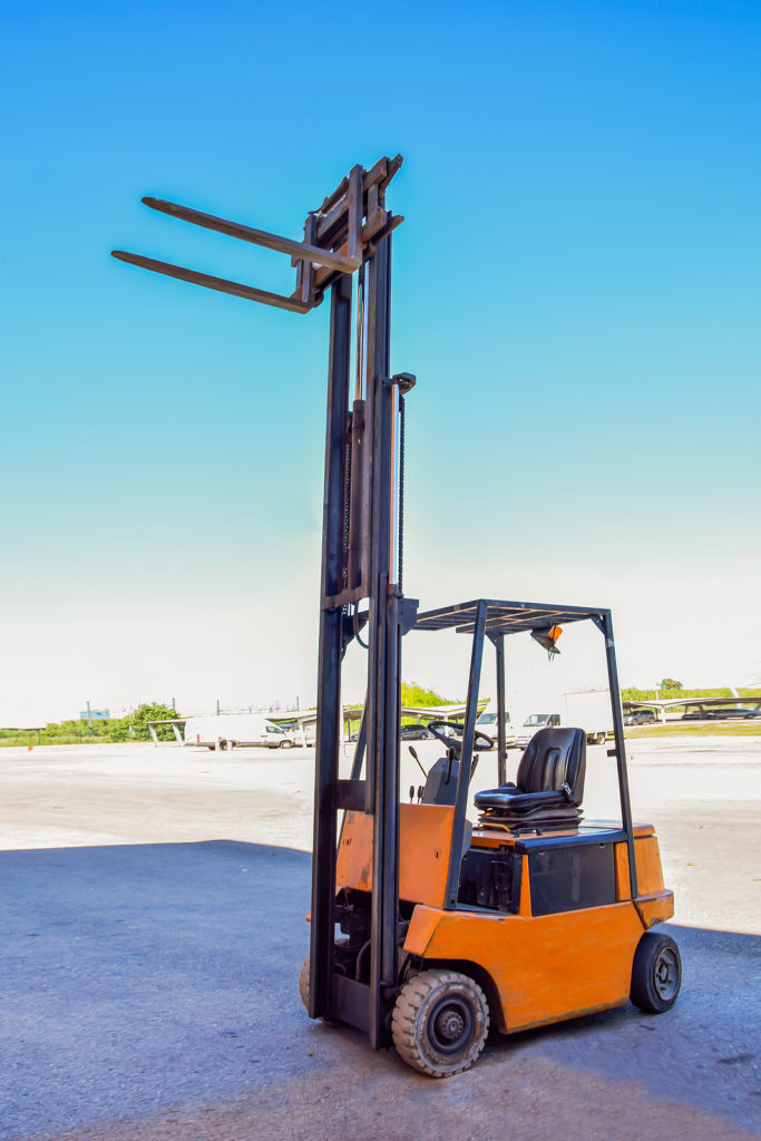 narrow aisle forklift