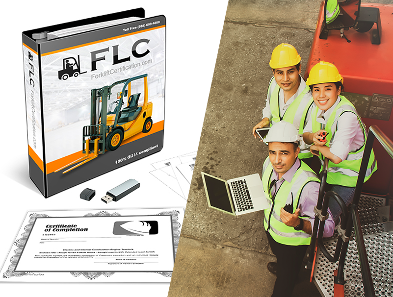 OSHA compliant forklift certification bundle