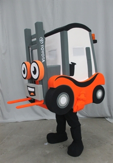 Gusto the Forklift costume