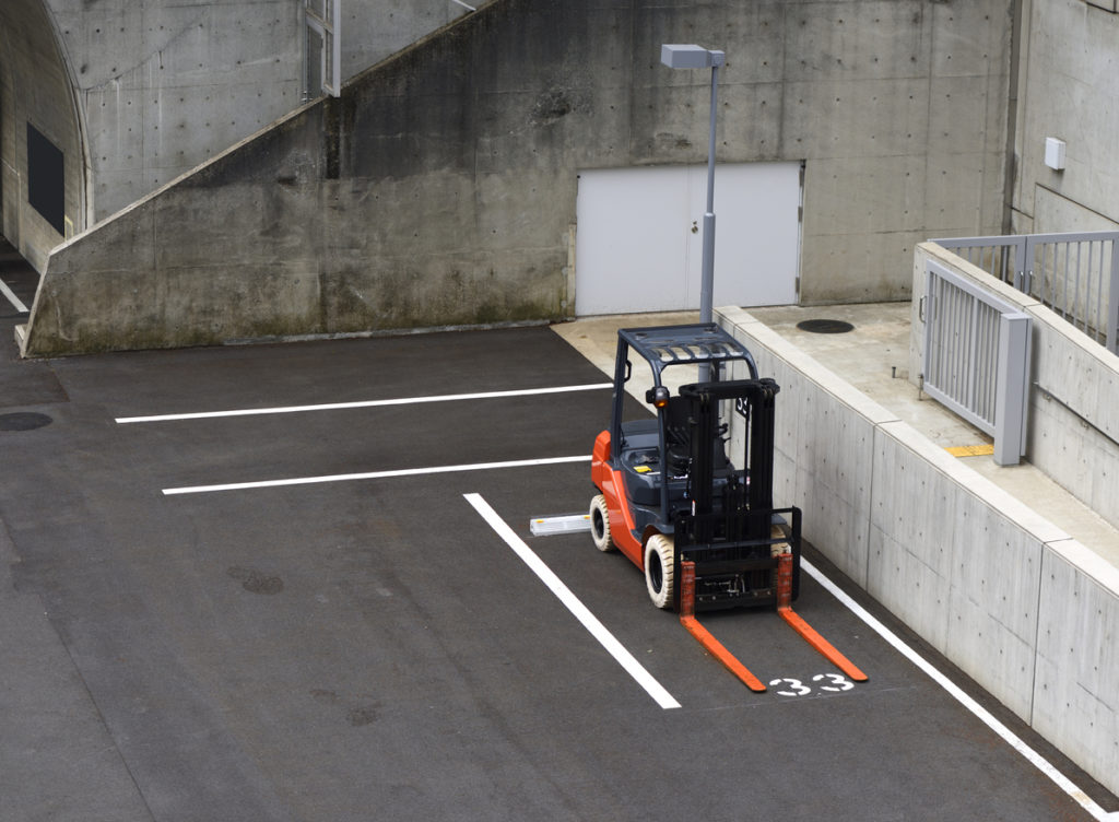 fundamentals of forklift parking