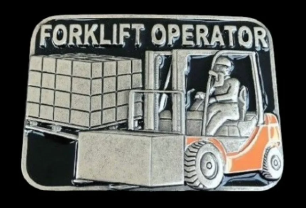 forklift belt buckle
