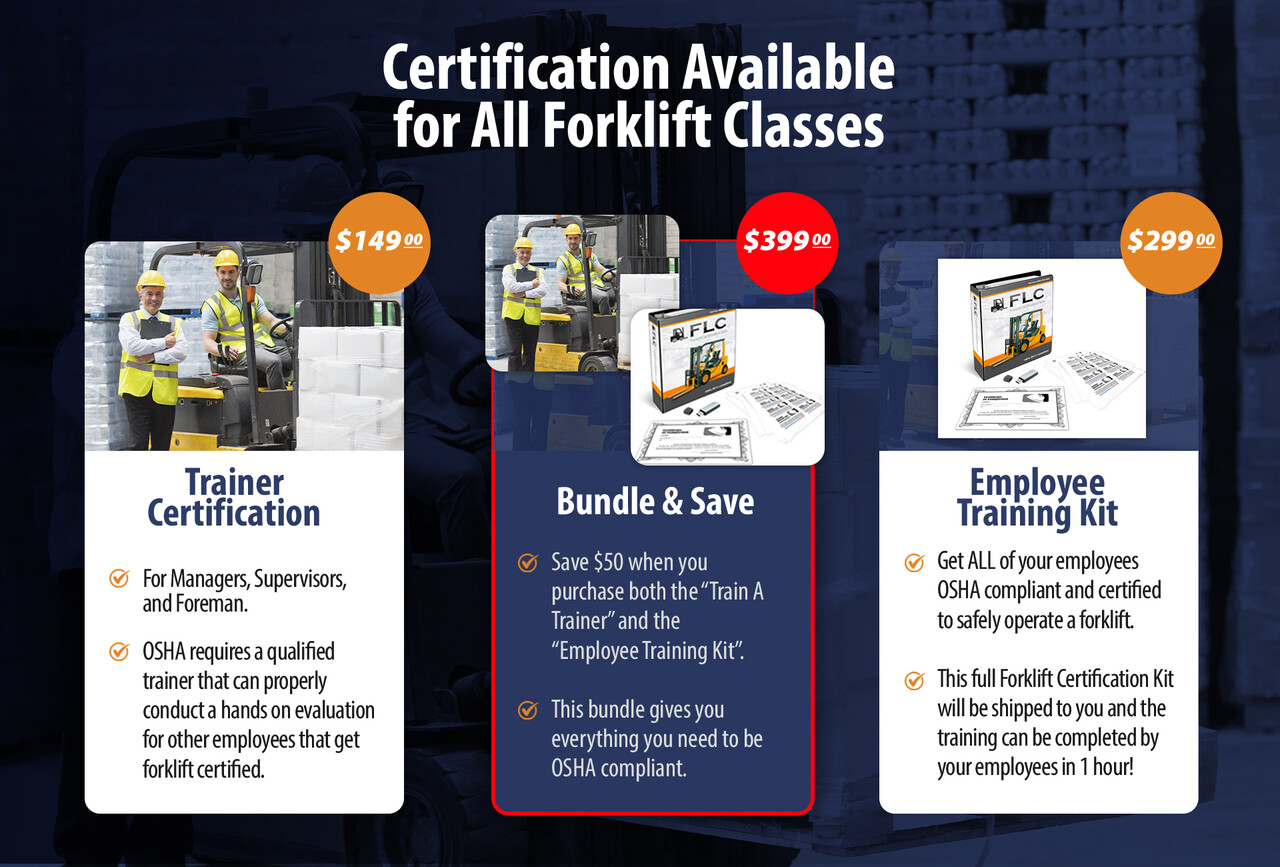 online forklift certification class