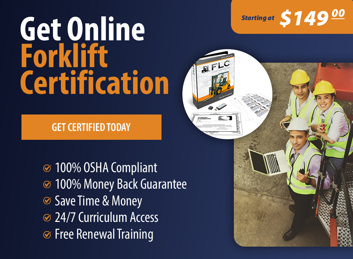 online forklift certification Dallas